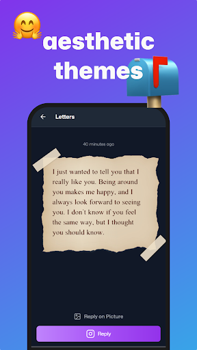 Chithi.me: anonymous letters ekran görüntüsü