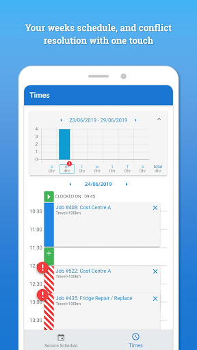 Simpro Mobile ekran görüntüsü