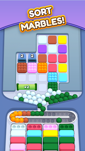 Marble Sort! ekran görüntüsü