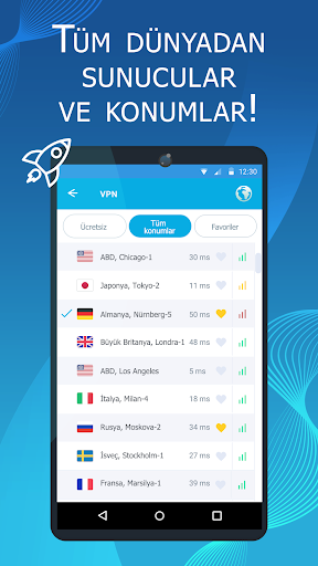 VPN - hızlı proxy + güvenli ekran görüntüsü