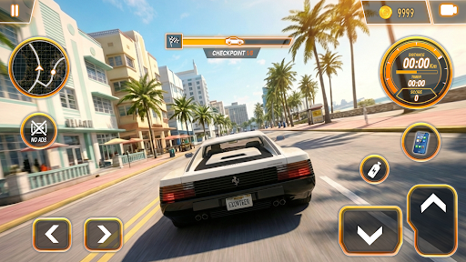 Open World Car Driving Games ekran görüntüsü
