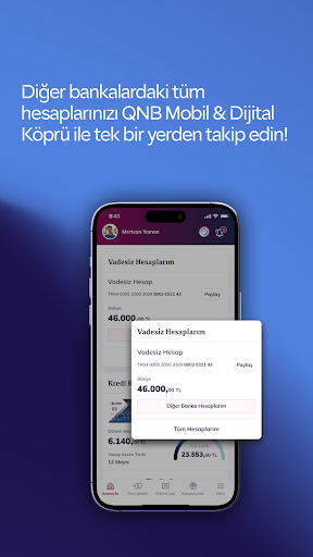QNB Mobil & Dijital Köprü ekran görüntüsü