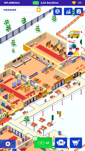 Ski Resort: Idle Tycoon & Snow ekran görüntüsü
