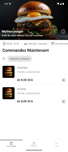 Mythos burger ekran görüntüsü
