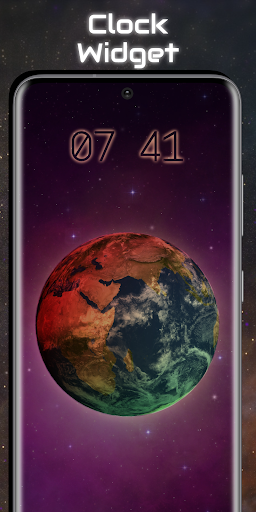Earth Live Wallpaper ekran görüntüsü