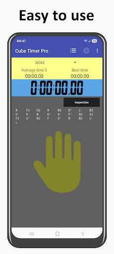 Cube Timer Pro ekran görüntüsü