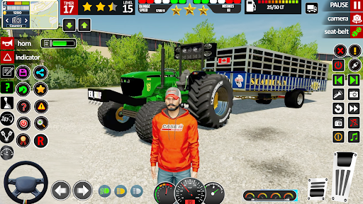 Farm Tractor Simulator Game ekran görüntüsü