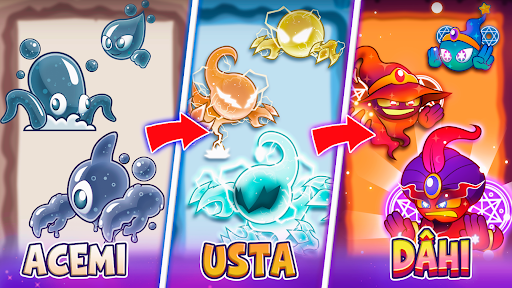 Elemental Monsters: Merge Oyun ekran görüntüsü