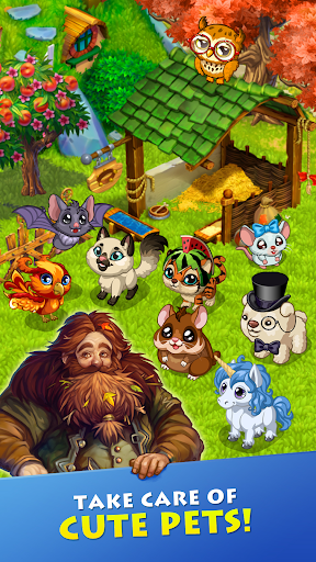 Farmdale: farm games Hay & Day ekran görüntüsü