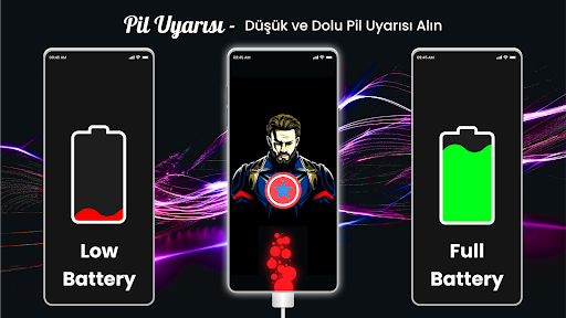 Pil şArj Animasyonu 3d ekran görüntüsü