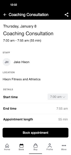 Hixon Fitness Members App ekran görüntüsü