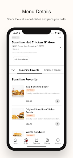 Sunshine Hot Chicken ekran görüntüsü