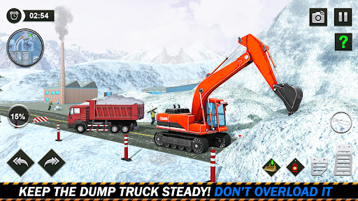 Snow Offroad Construction Game ekran görüntüsü
