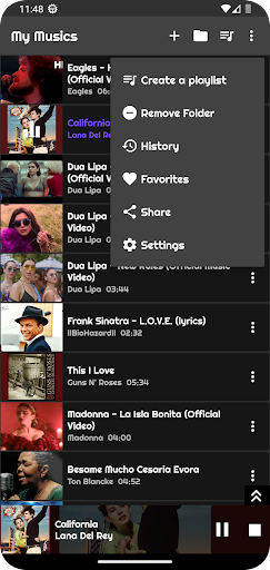 MusicaMila Müzik Çalar ekran görüntüsü