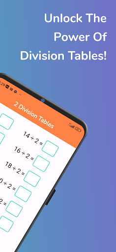 Division Tables ekran görüntüsü