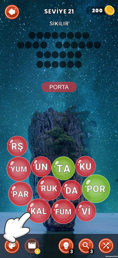 Kelime Türetmece ekran görüntüsü
