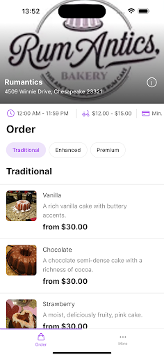 Rum Antics Bakery ekran görüntüsü