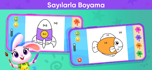 Çocuk Resim Boyama Oyunları 2+ ekran görüntüsü