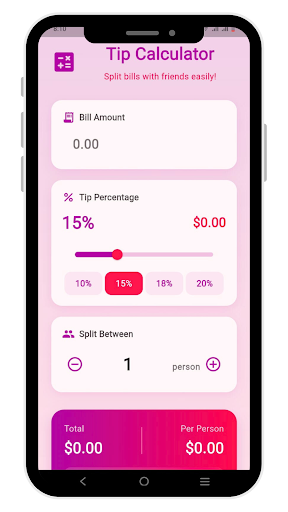 TipSmart-Smart Tip Calculator ekran görüntüsü