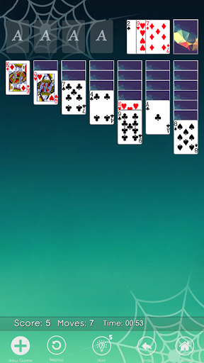 Spider Solitaire - Card Master ekran görüntüsü