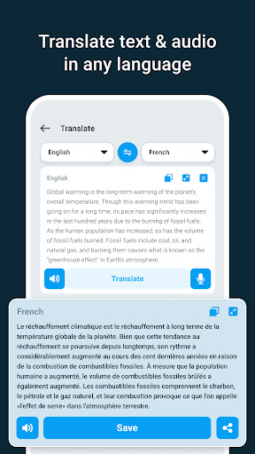 Voice Translator & Audio Saver ekran görüntüsü