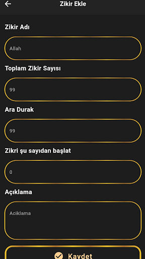 Zikirmatik ve Dualar ekran görüntüsü