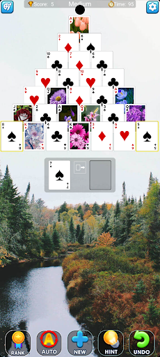 Pyramid Solitaire IO ekran görüntüsü