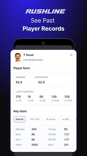 RushLine : Cricket Prediction ekran görüntüsü
