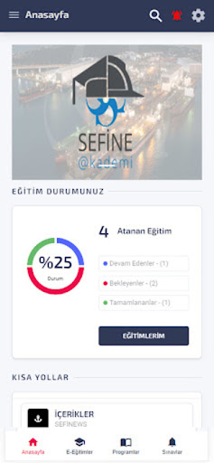 Sefine Akademi ekran görüntüsü