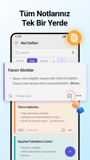 Not Defteri: Basit ve Dijital ekran görüntüsü