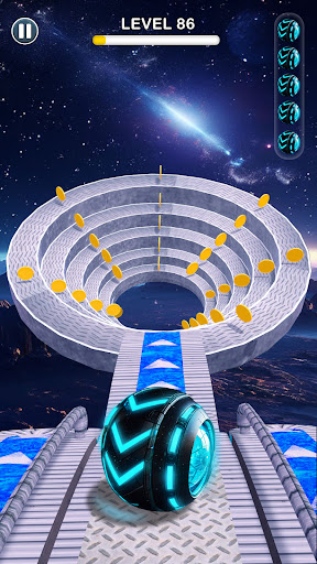 Rolling Ball Sky Escape ekran görüntüsü