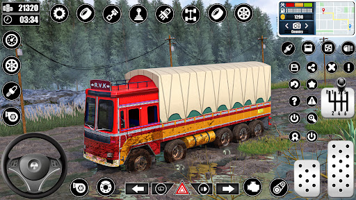 Cargo Truck Driver Truck Games ekran görüntüsü