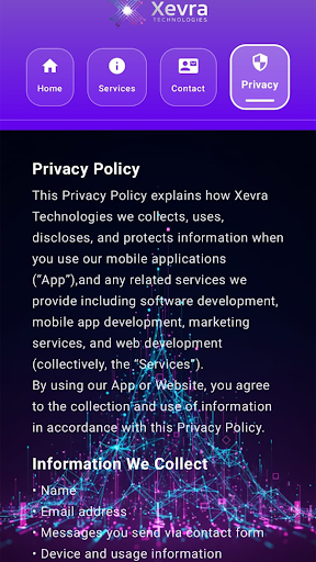 Xevra Technologies ekran görüntüsü