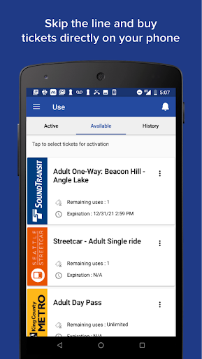 Transit GO Ticket ekran görüntüsü