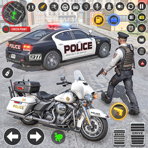 Police Chase Car Cop Game 3D