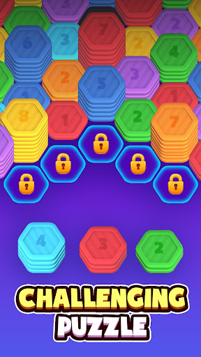Hexa Color: Sorting Puzzle ekran görüntüsü