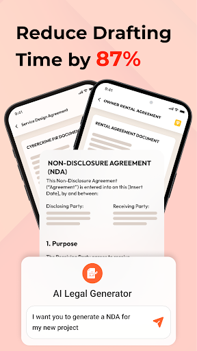 AI Legal Documents Generator ekran görüntüsü