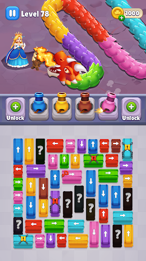 Queen Rescue: Dragon Puzzle ekran görüntüsü