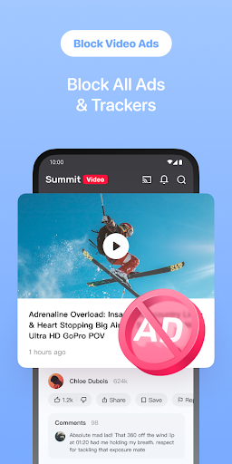 Quetta - Video Adblock Browser ekran görüntüsü