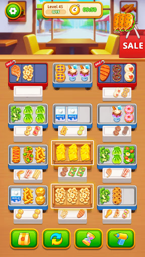 Grill Sort - Food Sort Games ekran görüntüsü