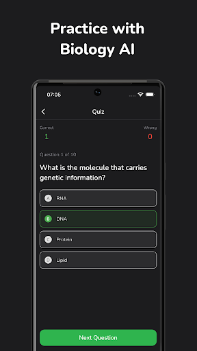 Biology AI: Homework Helper ekran görüntüsü