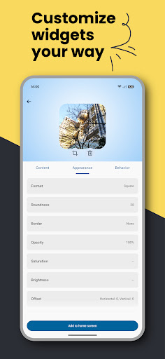 Material Photo Widget ekran görüntüsü