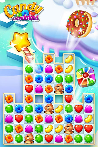 Candy Wonderland Match 3 Games ekran görüntüsü
