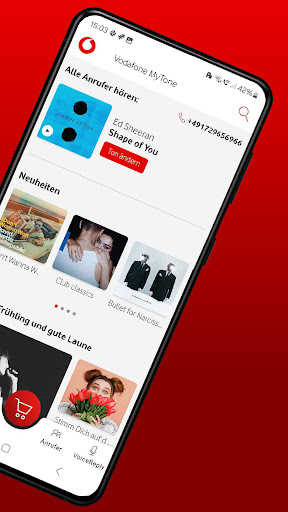 Vodafone MyTone ekran görüntüsü