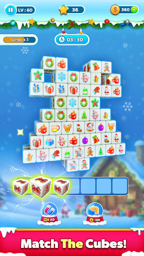 Christmas Cube Match 3D ekran görüntüsü