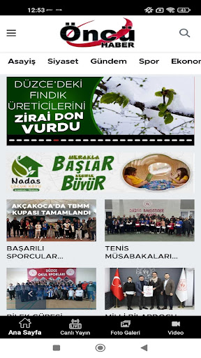 Öncü Haber ekran görüntüsü