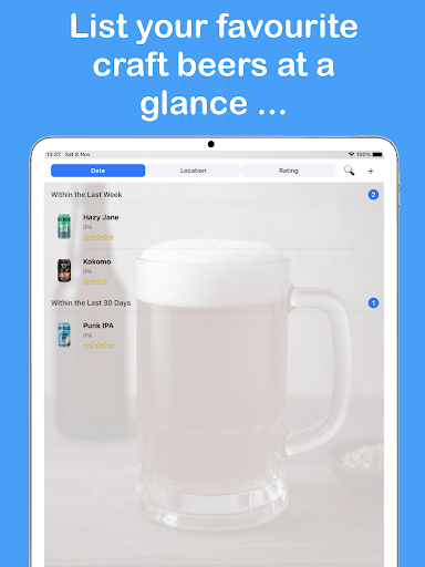 Craft Beer & Ale Tracker ekran görüntüsü