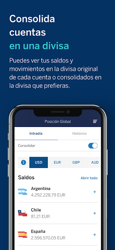 BBVA Pivot ekran görüntüsü