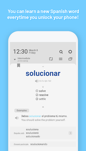 WordBit Spanish (for English) ekran görüntüsü