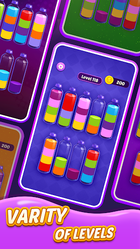 Juicy Sort Puzzle ekran görüntüsü